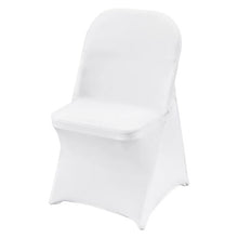 12-Pack Premium White Stretch Chair Covers – Fitted Washable Slipcovers for Wedding & Banquet Chairs (White)