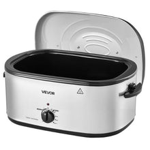 24QT Electric Roaster Oven 1450W 3 Food Trays Self-Basting Lid Warming Function Removable Rack