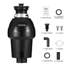 1HP 3270RPM Continuous Feed Garbage Disposal with EZ Connect, Sound Reduction & Splash Guard