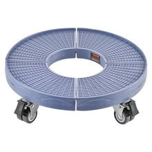 Trash Can Dolly with Lockable Wheels - Adjustable 15-22.8 in, 440lbs Capacity Heavy Duty Rolling Cart