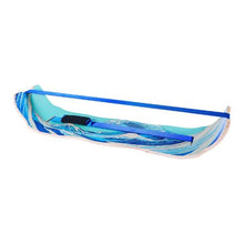Wooden Balance Board Trainer for Adults Curved Wobble Board Core Training & Home Gym (Blue)