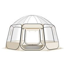 Pop-Up Bubble Tent – 15×13.8 Ft Clear Waterproof Dome Tent for 12–15 People