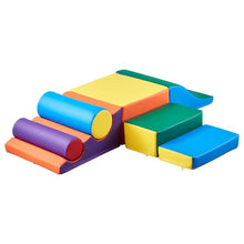 7-Piece Foam Climbing Toys Set for Toddlers PU Leather Playset for Crawling & Sliding Easy to Clean