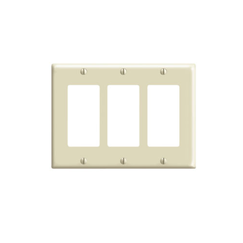 3-Gang Decora/GFCI Device Wallplate 80411-I