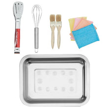 1300W Commerical Round Waffle Maker Rotatable Non-Stick Waffle for Kitchen