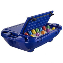 40 QT Floating Cooler with Dry Storage & Tow Rope Floating Ice Chest Deep Blue
