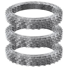 147 Ft Razor Barbed Wire and 3 Rolls Razor Wire Fencing Razor Fence For Garden SD-SRBW10.5-BTO22