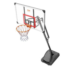 50 inch Adjustable Height Portable Basketball Hoop for Outdoor/Indoor