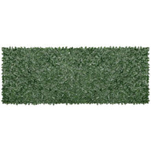 59 x 158 Inch Dark Green Ivy Fence Screen with Mesh Backing – Outdoor Artificial Green Wall Dark Green Backcloth
