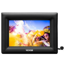 24FT Inflatable Movie Screen 360W Air Blower Oxford Fabric Front & Rear Projection Outdoor Use