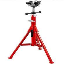1134 kg V Head Pipe Stand Adjustable Height Pipe Jack Stands Folding for Pipe 1107A X