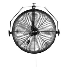 14 In Industrial Wall Fan | 2473 CFM 3-Speed IP44 Waterproof, Aluminum Blades
