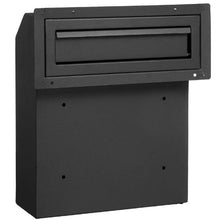 Heavy-Duty Through-Door Mail With Key Drop Box MA074 black