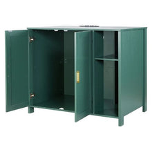 41.3-Inch Self-Cleaning Litter Box Enclosure Hidden Cabinet with Drawer & Divider Power Outlet Fits Most Smart Litter Boxes