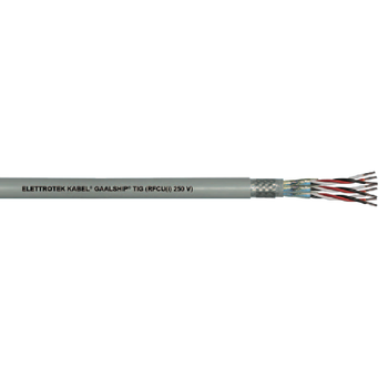19 AWG 12T Stranded TC Shielded Armour Halogen-Free GAALSHIP TIG RFCU(i) 250V Offshore Cable