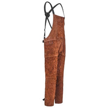 Heavy Duty Split Leg Cowhide Welding Apron – Flame & Heat Resistant Safety Apron with 3 Tool Pockets (L Size)