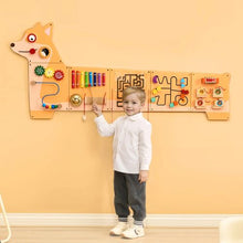 Puppy Activity Wall Panel 12 Montessori Sensory Toys for Kids 3-12 Ideal for Toddler Playroom or Classroom