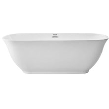 67 Inch Acrylic Freestanding Bathtub for Modern Bathroom or Remodel Projects D-9080
