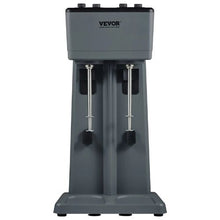 375W Dual Head Milkshake Machine 3-Speed Mixer with 2 x 820ml Stainless Steel Cups for Commercial Use