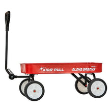 39 Inch Pull-Along Wagon Supports up to 176 lbs for Kids