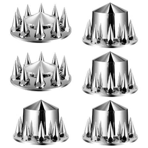 6 PCS Rear Axle Wheel Covers for Semi Truck RL-LG006