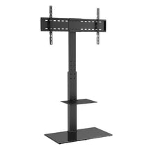 32-85" TV Stand Mount, Height Adjustable Portable Floor Stand Fits Screen Size: 81.3-215.9 cm