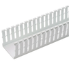 6FT 0.6x0.69 Panduct Type F PVC Narrow Finger/Slot Wiring Duct F.5X.5WH6