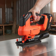 20V Brushless Cordless Jigsaw 3500 SPM 6 Blades LED Light 4 Orbital Settings 0–45° Bevel Cuts