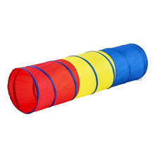 Kids Pop-Up Play Tunnel Tent, Colorful Crawl Tunnel for Kids