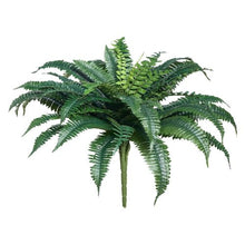 Green Branches Indoor Outdoor Decor Artificial Boston Ferns Plastic Fern (Pack of 2)