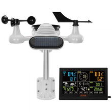 7-in-1 Wi-Fi Weather Station 7-Inch TFT Display Solar Sensor Rain Gauge Wind Temperature & Humidity