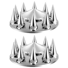Wheel Covers for Semi Truck, ABS Electroplate Rust-Resistant Lug Nut Covers RL-LG004