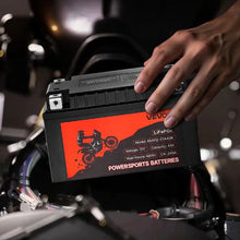 12V 4Ah LiFePO4 Motorcycle Battery Pre-Charged, Maintenance-Free High Performance for ATV Motorcycle Jet Skis Scooter UTV
