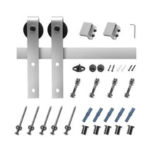 6.6FT Heavy-Duty Sliding Barn Door Hardware Kit