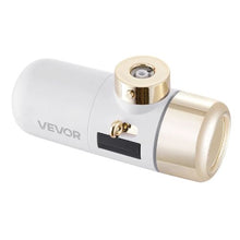 Skincare Faucet Mount with 1 Water Filter Micro-nano Bubble Purifier for Skin White + Gold