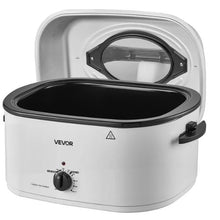 26QT Electric Roaster Oven 1450W Viewing Lid Defrost & Warm Functions Removable Pan & Rack (White)