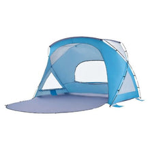 6-Person Beach Tent Sun Shelter – UPF 50+ Portable Canopy with Carry Bag & Sand Pockets for Family Camping & Outdoor Picnic Use