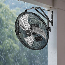 18 In Industrial Wall Fan | 4000 CFM, 3-Speed, Aluminum Blades, Indoor Use Pack of 1)