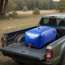 63.4 Gal Collapsible Water Storage Bladder Leakproof PVC Tank for RV & Outdoor Use (Blue)