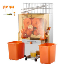 120W Commercial Orange Juicer Electric Citrus Press Stainless Steel 20 Fruits/Min