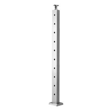 36" Pre-Drilled Cable Railing Post Stainless Steel (Silver)