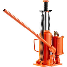 12 Ton Hydraulic Long Ram 26455 lbs Capacity with Single Piston Pump and Clevis for Garage & Shop