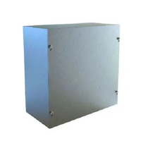18" x 18" x 8" Type 1 Mild Steel Screw Cover Junction Box Gray CS18188