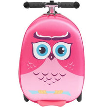 20" Ride-On Luggage for Kids with Scooter – Pink for Kids