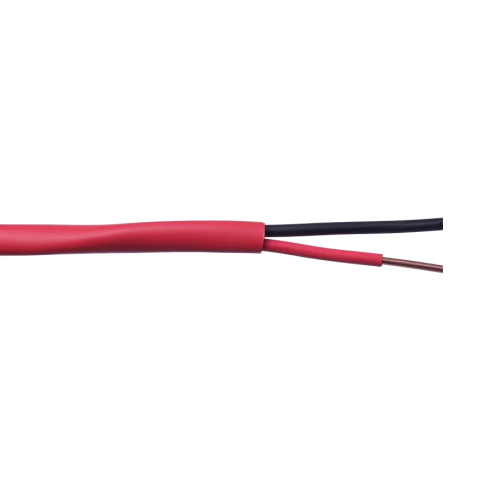 Solid Pvc Wire 18/2C FPLP Solid PVC Plenum Unshielded 75C Fire Alarm Cable 300V