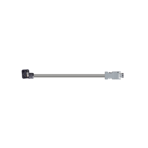 Igus Circular Angle Plug Socket A / SUB-D Pin B Connector Mitsubishi Electric Motor Cable