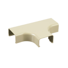 LDPH10 PVC Power Rated Surface Raceway Tee Fitting Ivory TFX10EI-X (Pack Of 10)