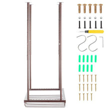 23.6 X  13.8 In  Hanging Wine Glass Rack for Bar Cafe Kitchen XR-JBJ006
