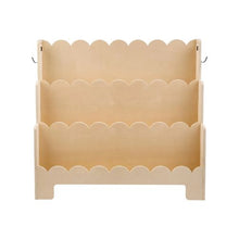 3-Tier Montessori Bookshelf with Front Facing Design & Dual Hooks