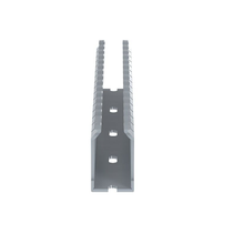 6FT 1.57x0.94 Panduct Type F PVC Narrow Finger/Slot Wiring Duct F.75X1.5LG6-A